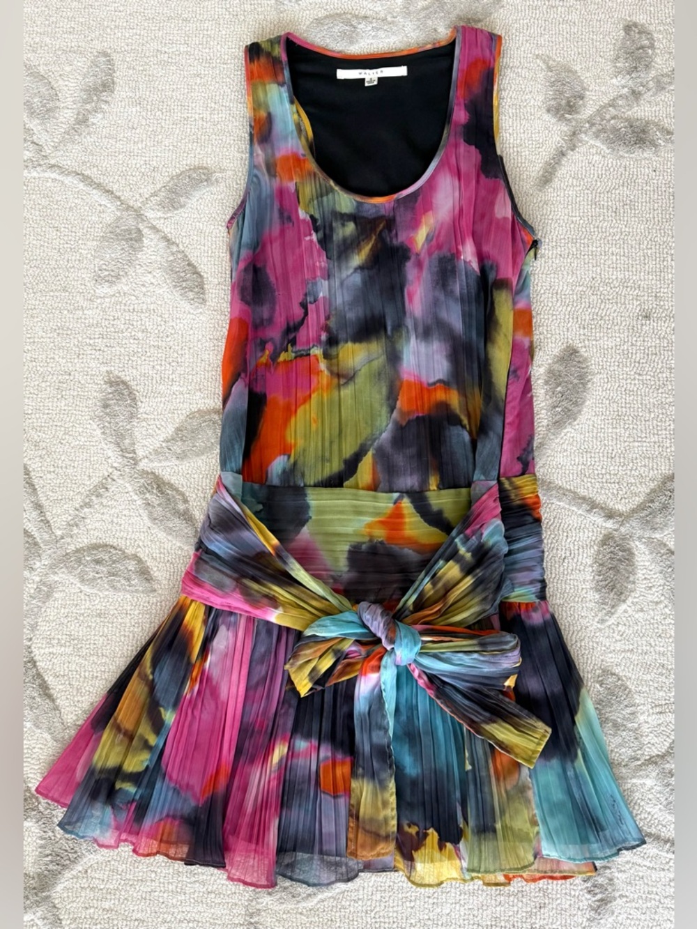 Walter Baker Pleated Dress